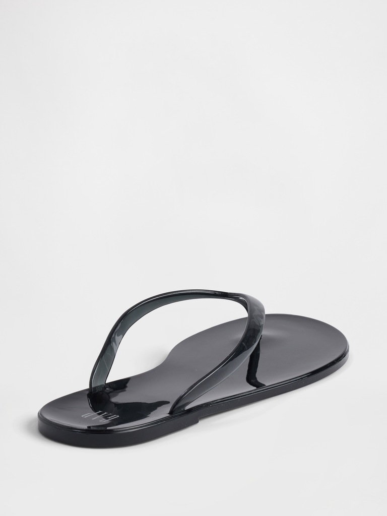 Gap Logo Jelly Flip Flops