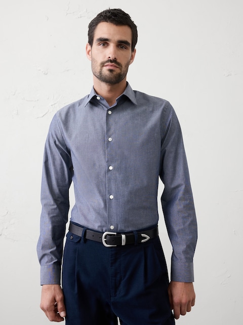 Men's Slim Fit Shirts | Banana Republic Factory