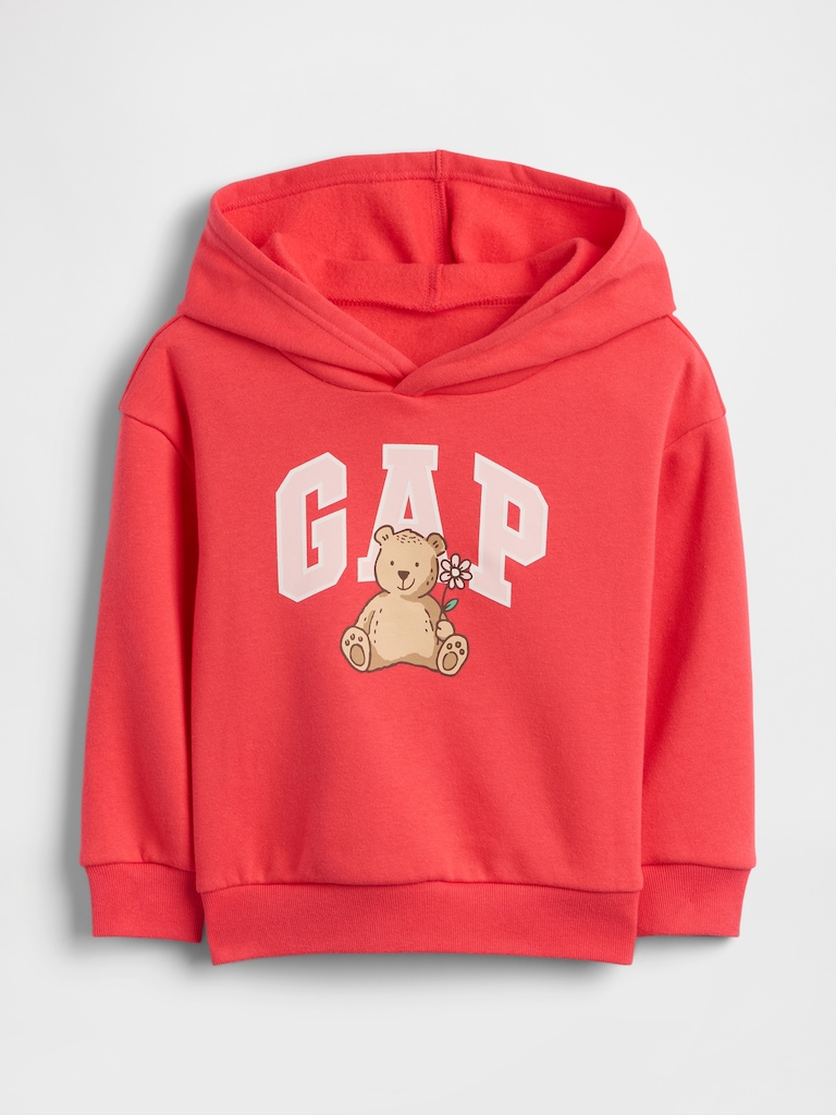 babyGap Relaxed Brannan Bear Logo Hoodie