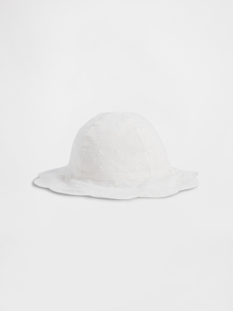 Baby Eyelet Bucket Hat