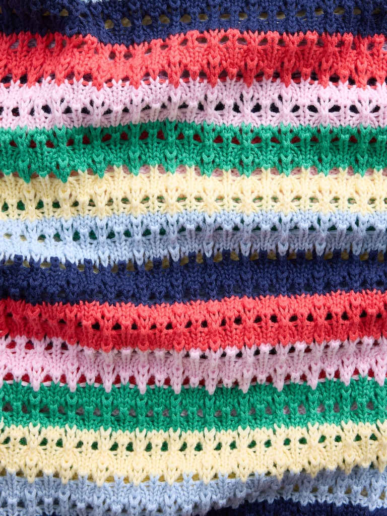 Oversized Crochet Sweater