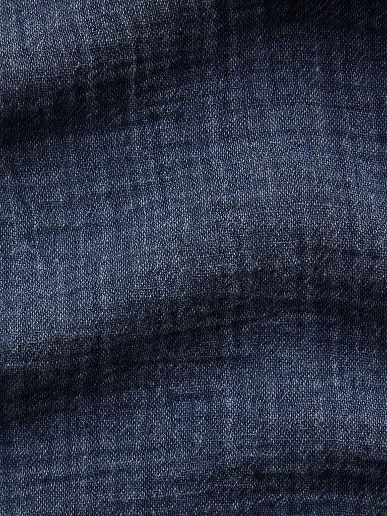 Kids Cotton Gauze Relaxed Wide-Leg Pants