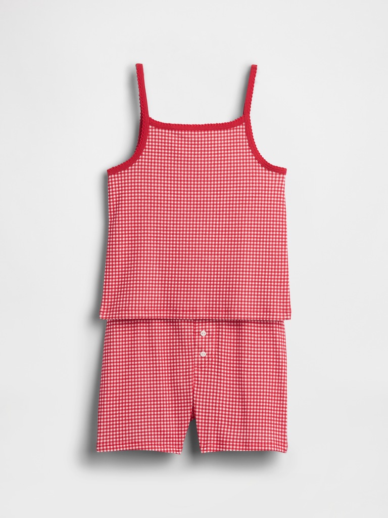 Kids Organic Cotton PJ Shorts Set