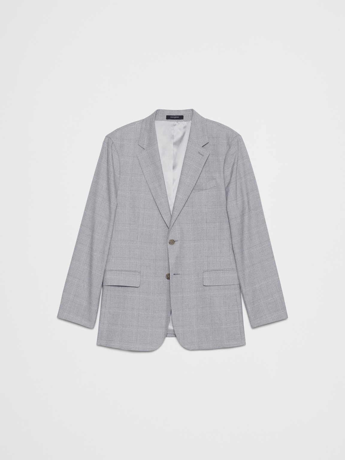 Glen Plaid Suit Jacket