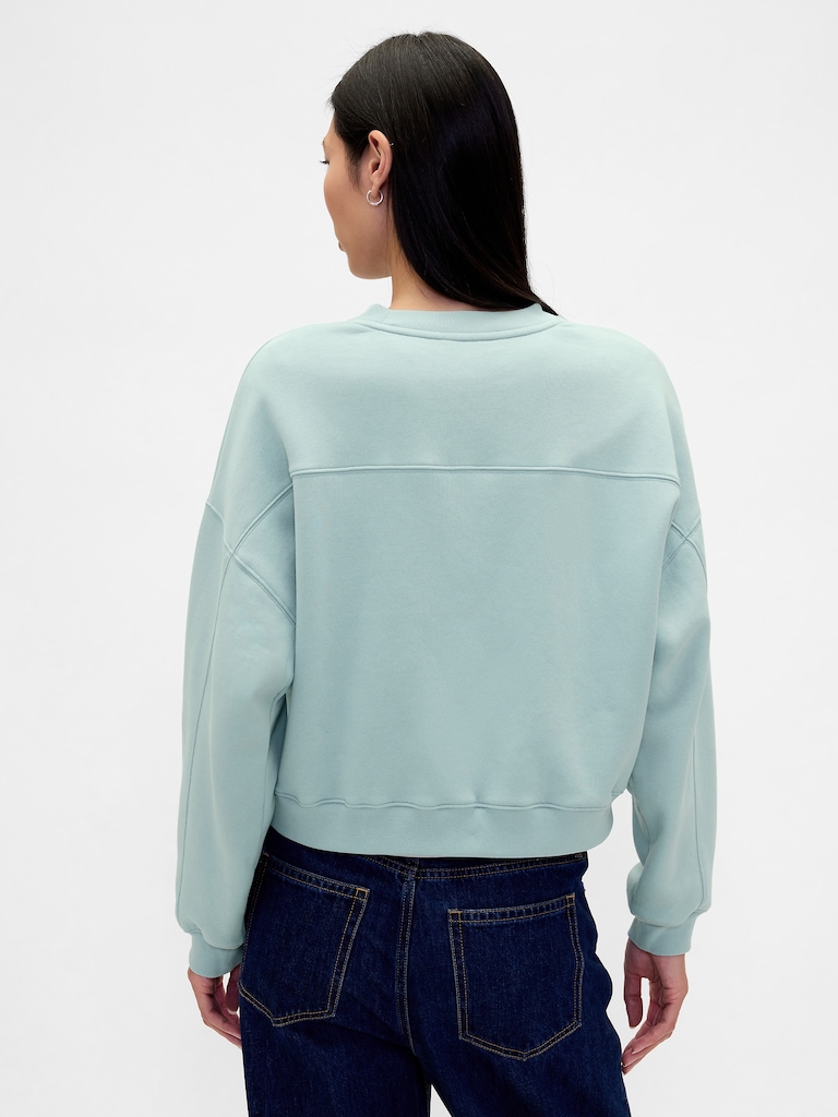 VintageSoft Wedge Crewneck Sweatshirt