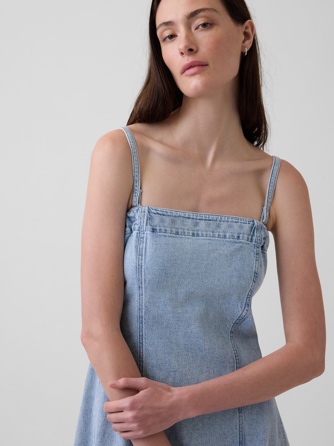 Denim Midi Dress