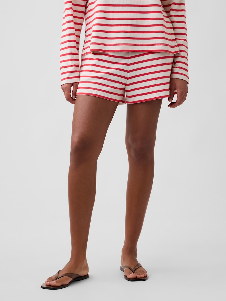 Pull-On Stripe Shorts