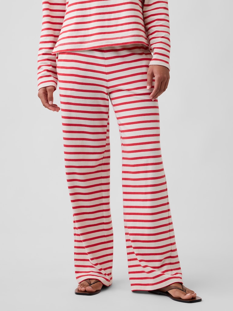 Stripe Pull-On Pants