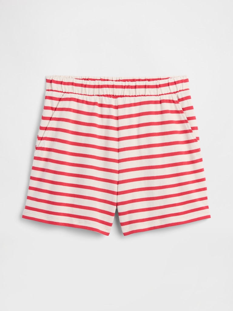 Pull-On Stripe Shorts