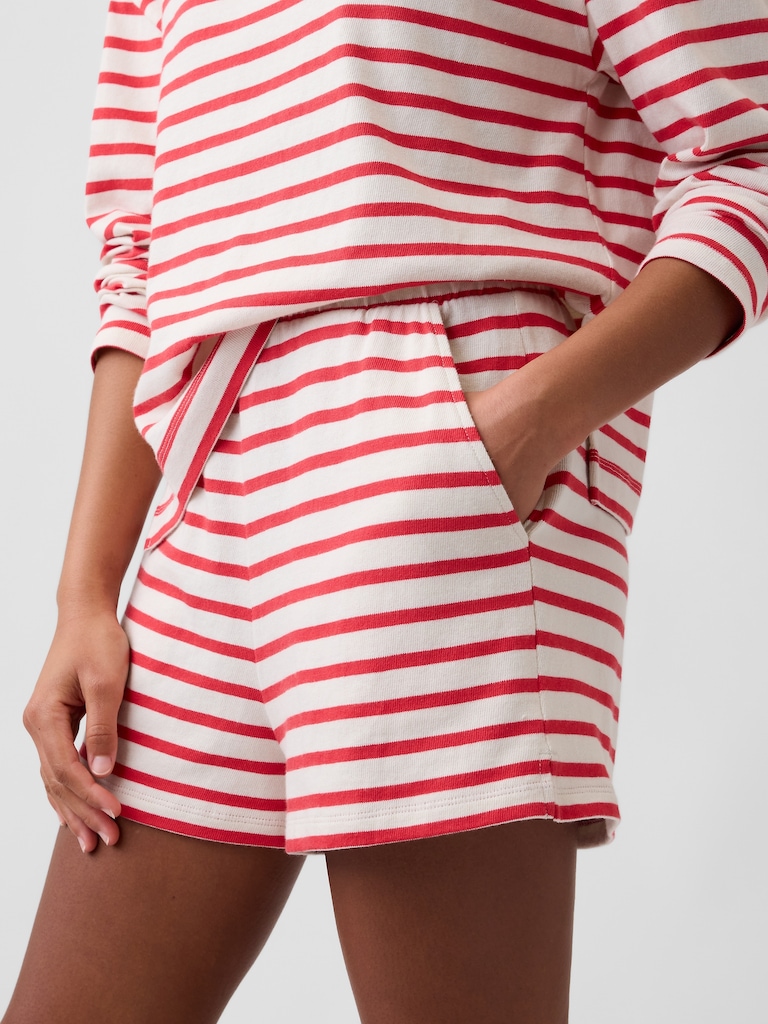 Pull-On Stripe Shorts