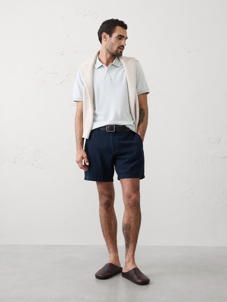 Standard-Fit Pique Polo