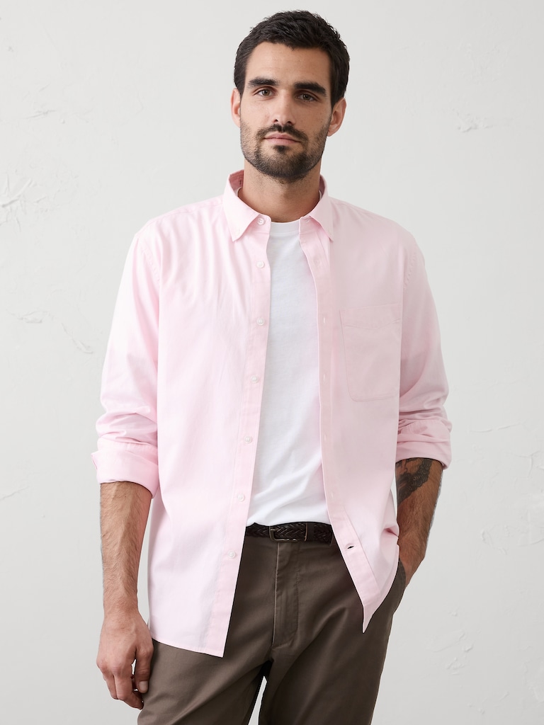 Slim-Fit Oxford Shirt