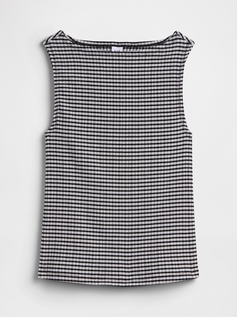 Boatneck Tank Top