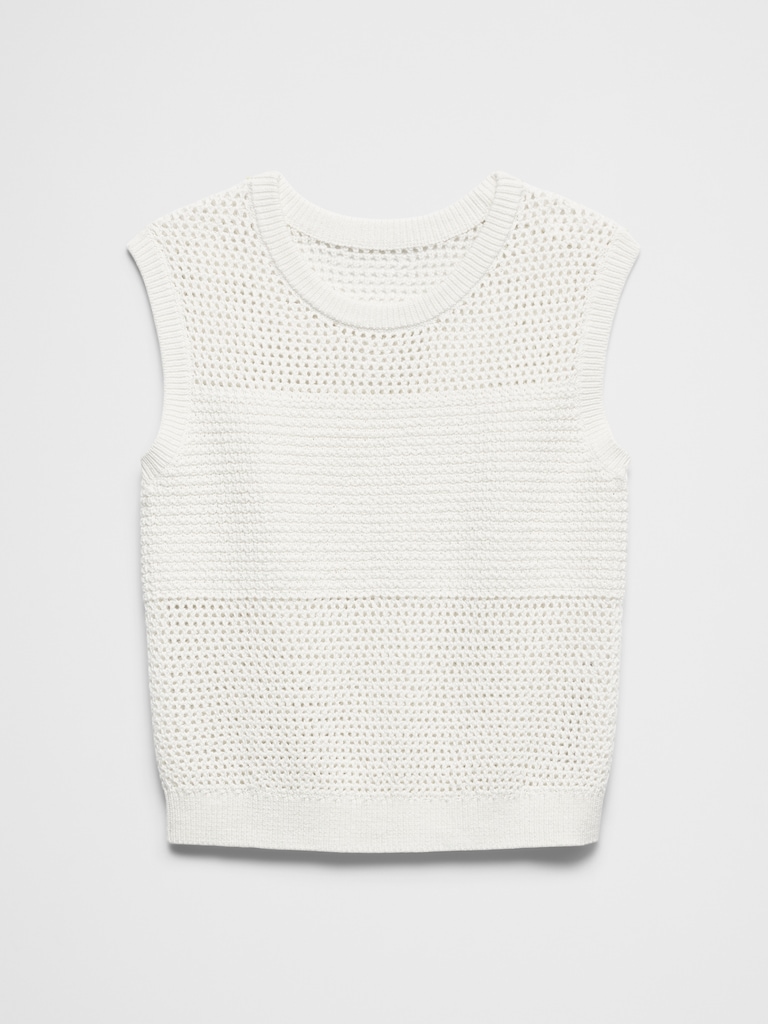 Mixed Stitch Sweater Tank