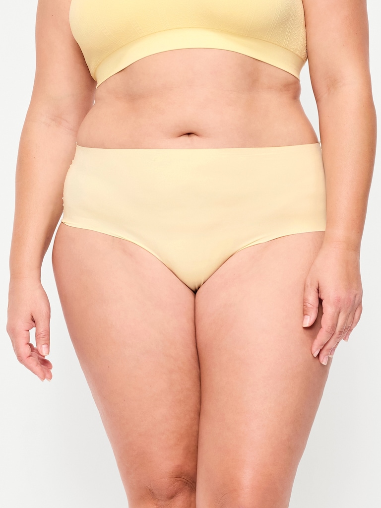 High-Waisted No-Show Brief Underwear