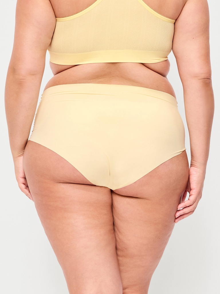 High-Waisted No-Show Brief Underwear