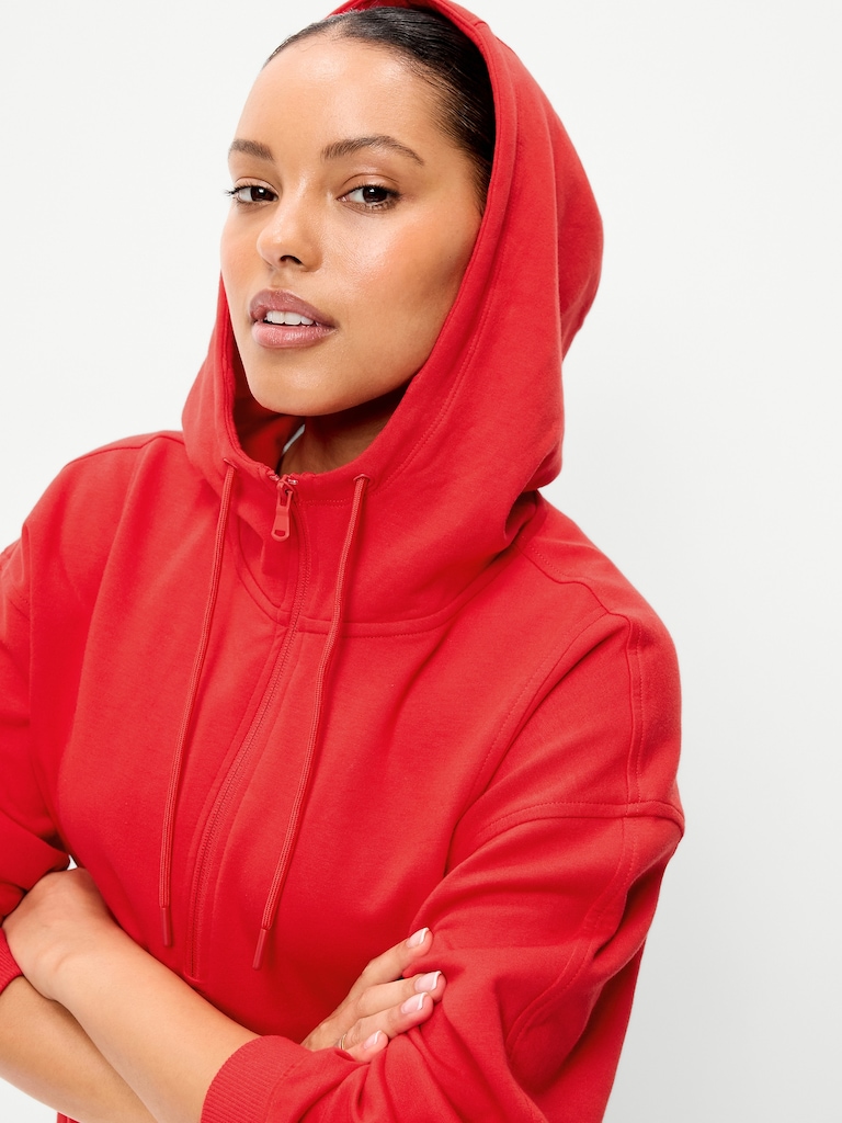 Dynamic Fleece Half-Zip Hoodie Sweatshirt