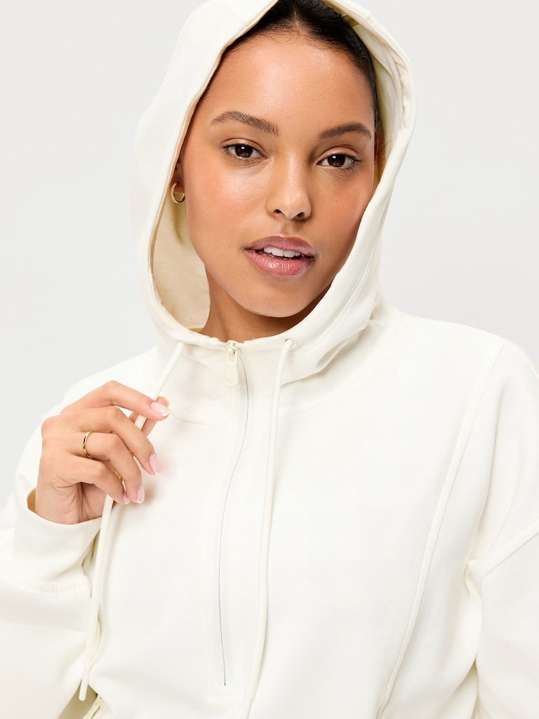 Dynamic Fleece Half-Zip Hoodie Sweatshirt
