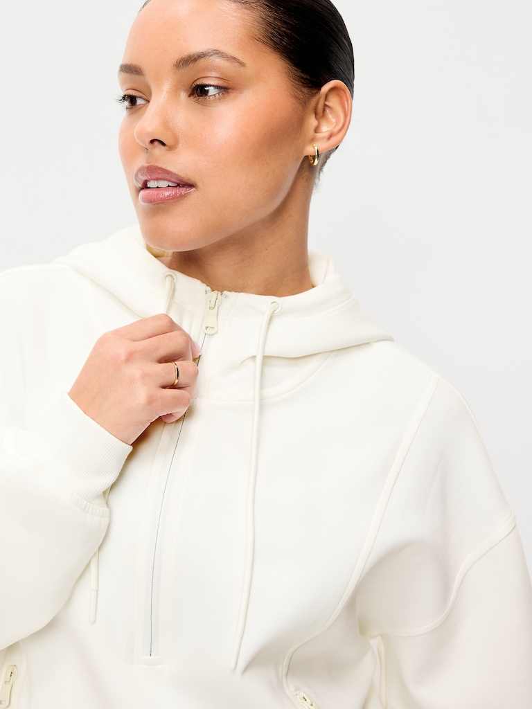 Dynamic Fleece Half-Zip Hoodie Sweatshirt