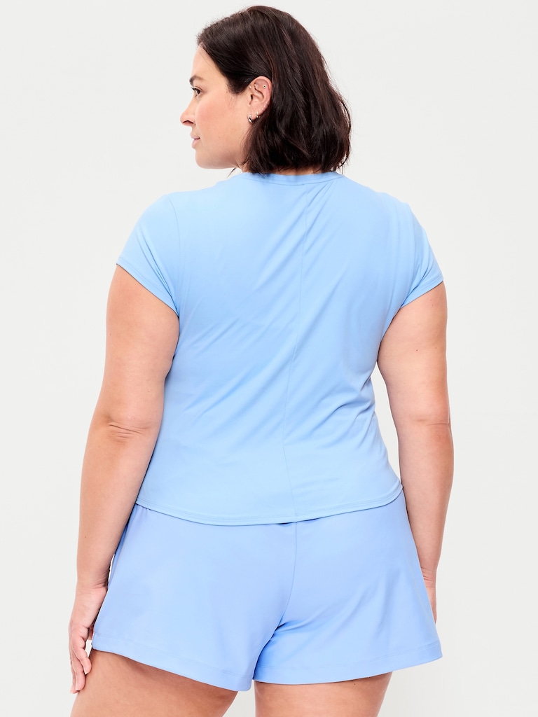 StudioSmooth Short-Sleeve Base Layer Top