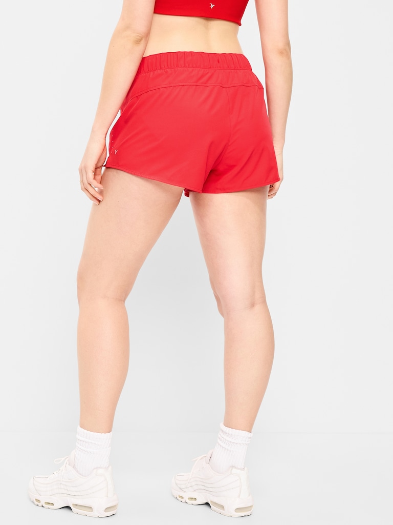 Mid-Rise StretchTech Run Shorts -- 3-inch inseam