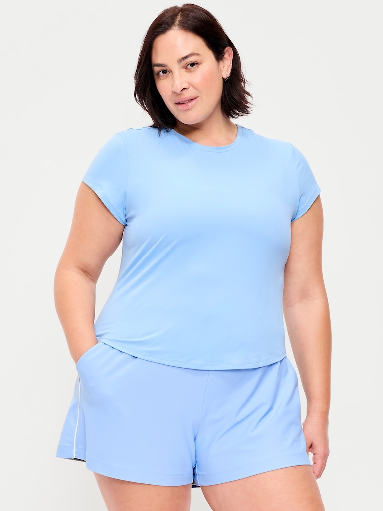 StudioSmooth Short-Sleeve Base Layer Top