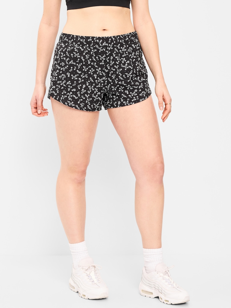 Mid-Rise StretchTech Run Shorts -- 3-inch inseam