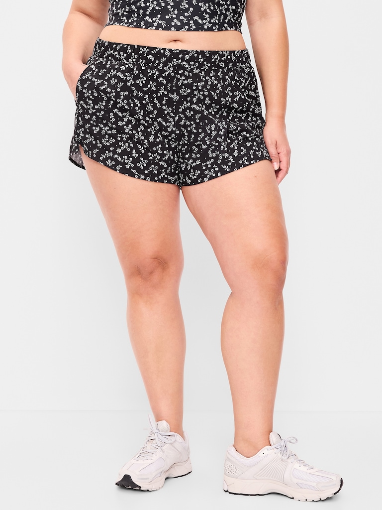 Mid-Rise StretchTech Run Shorts -- 3-inch inseam