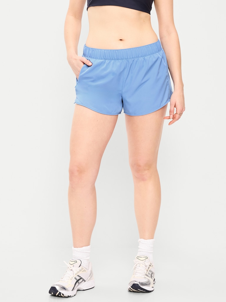 Mid-Rise StretchTech Run Shorts -- 3-inch inseam