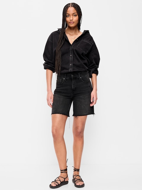 Women's Black Shorts | Old Navy