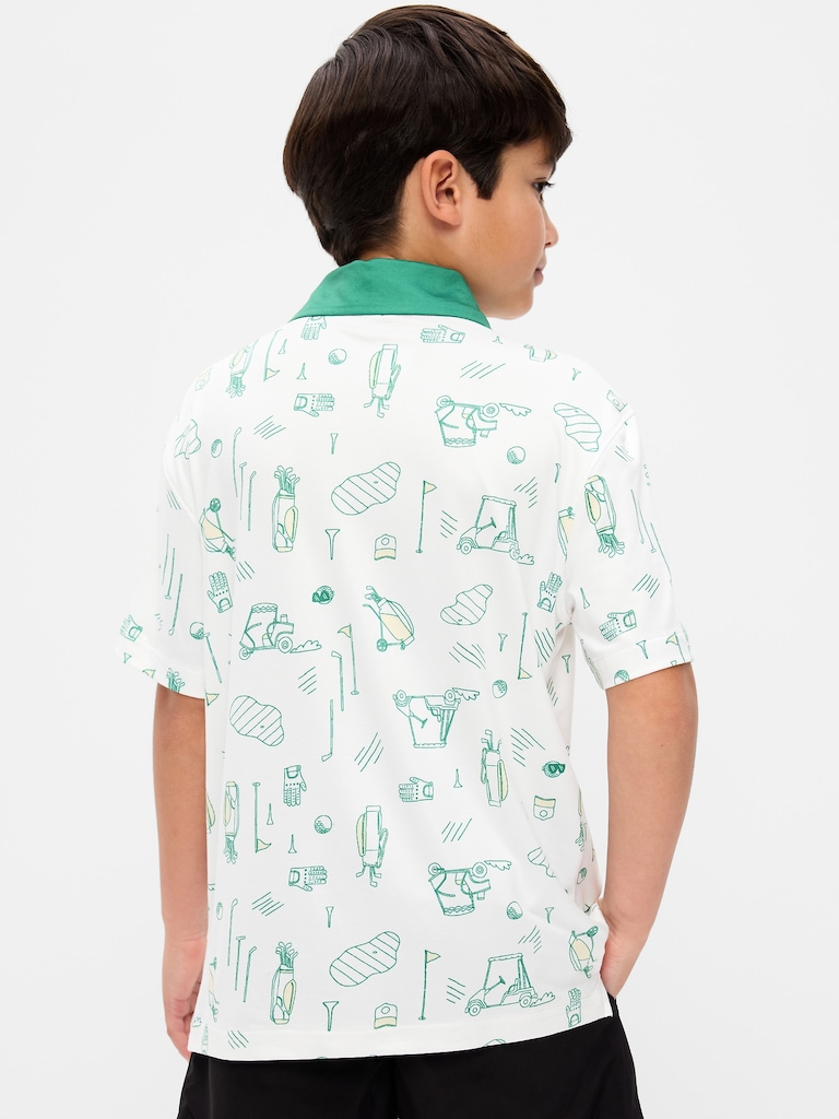 CloudMotion Performance Polo Shirt for Boys