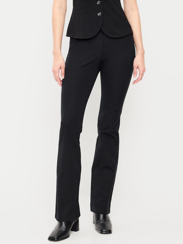 High-Waisted Pixie Flare Pants