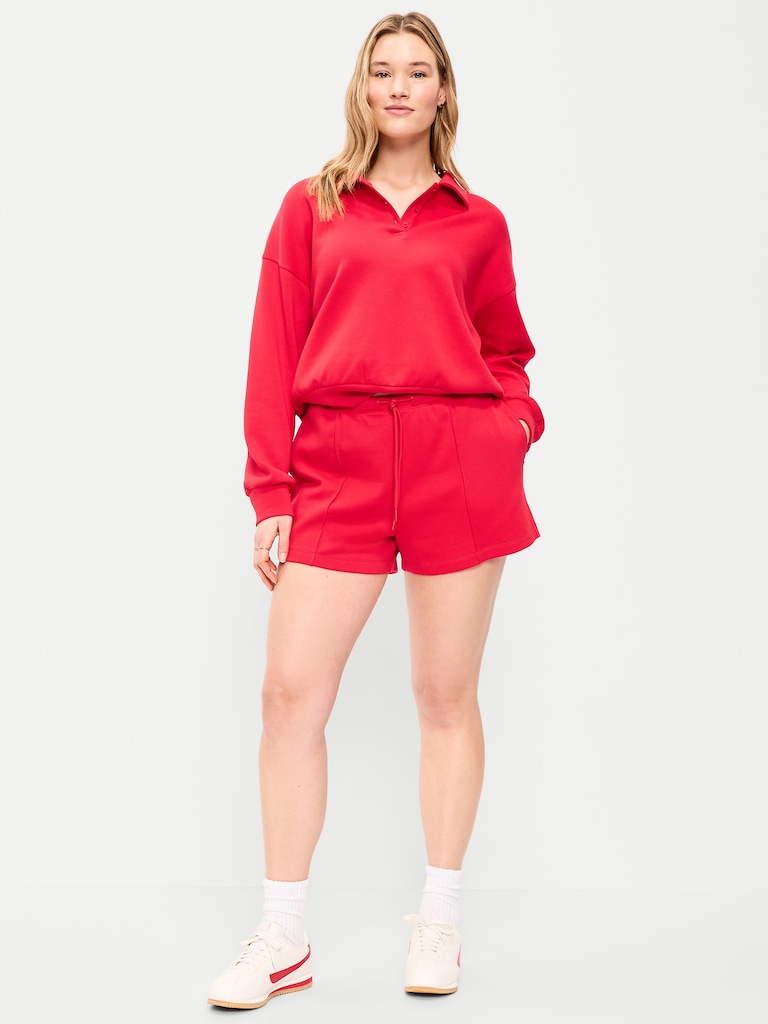 Relaxed Dynamic Fleece Pique Shorts