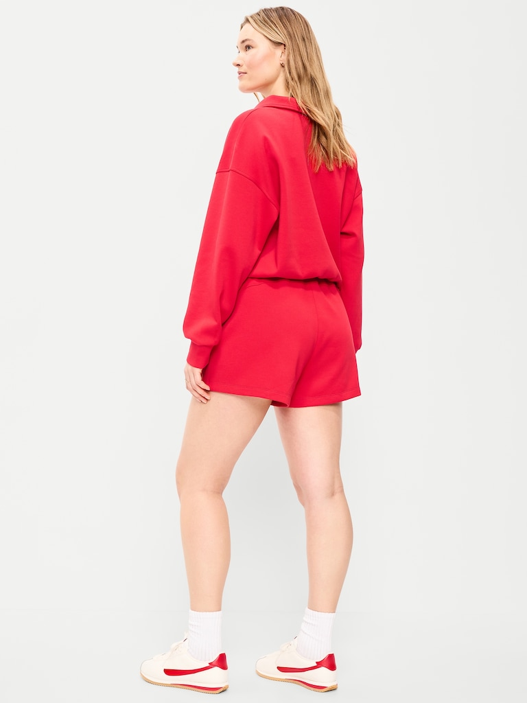 Relaxed Dynamic Fleece Pique Shorts