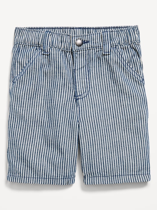 Baggy Baggy Striped Carpenter Jean Shorts for Toddler Boys on clearance at Old Navy — 50% off