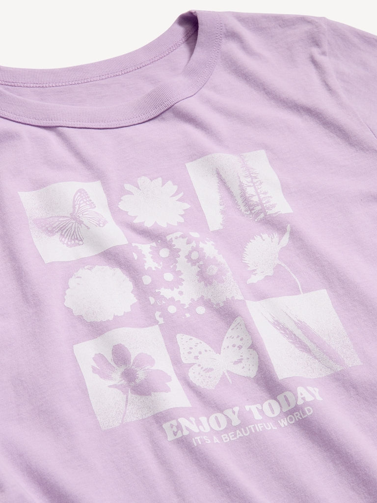 EveryWear Crew-Neck Logo-Graphic T-Shirt