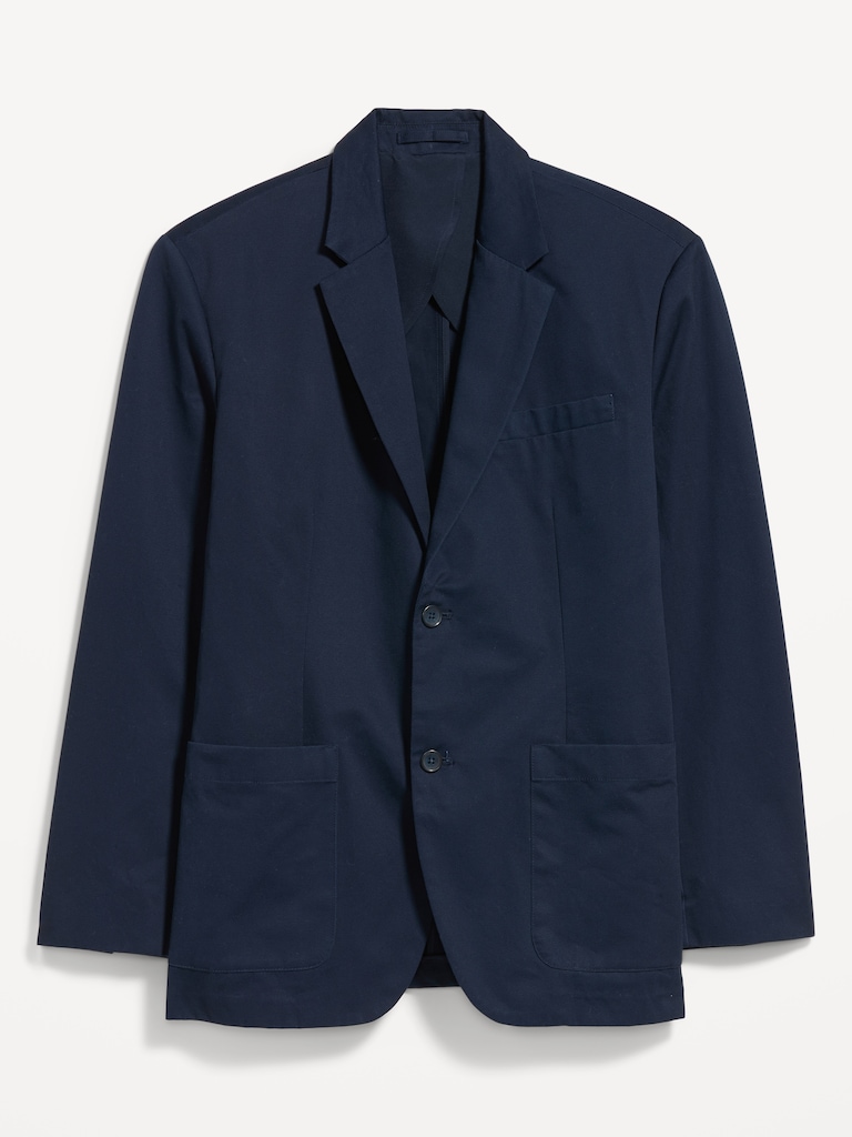 Oversized Twill Blazer