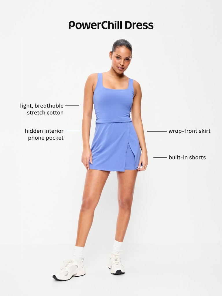 PowerChill Scoop-Back Athletic Dress