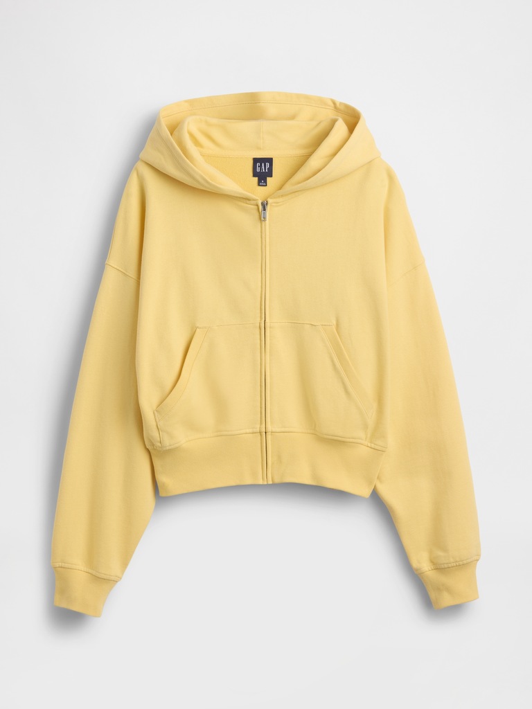 VintageSoft Terry Zip Hoodie