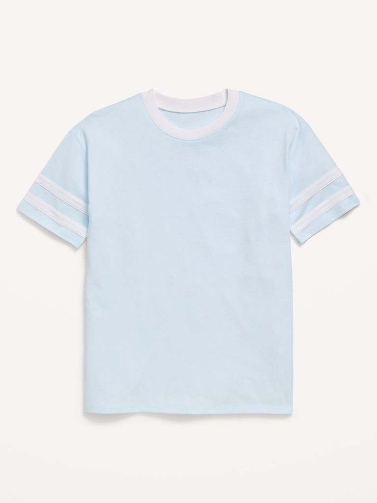 T-shirt long surdimensionné à imprimé pour fille