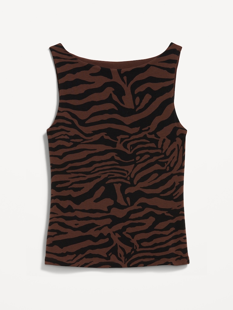 Hug Double-Layer Boatneck Top