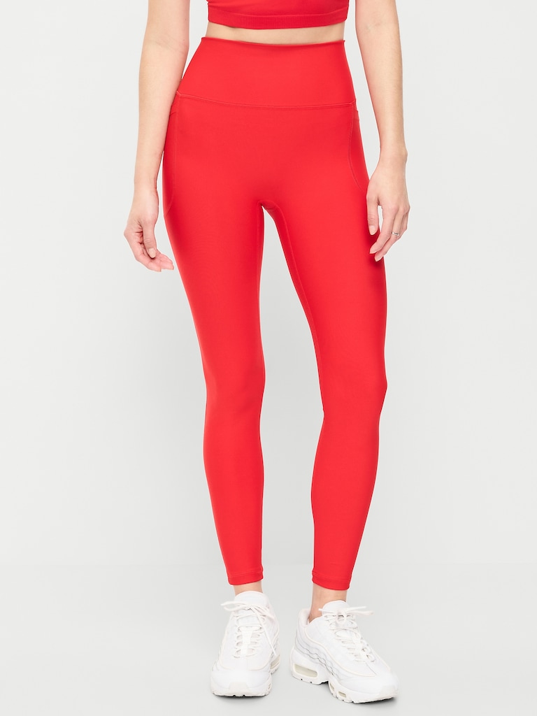 Extra-High Waisted PowerSoft Boundless 7/8 Pocket Leggings – No Front Seam