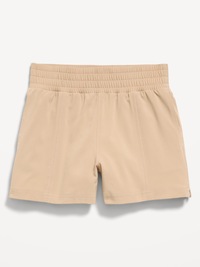 High-Waisted StretchTech Performance Shorts for Girls