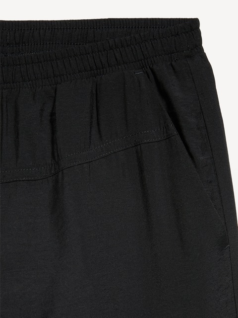 High-Waisted Crinkled Harem Pants for Girls