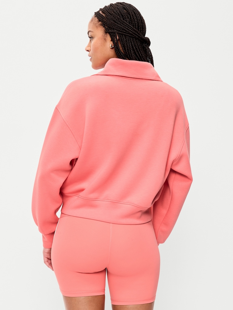 Bounce Fleece Half-Zip Pullover Sweatshirt