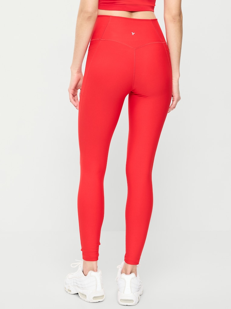Extra-High Waisted PowerSoft Boundless 7/8 Pocket Leggings – No Front Seam