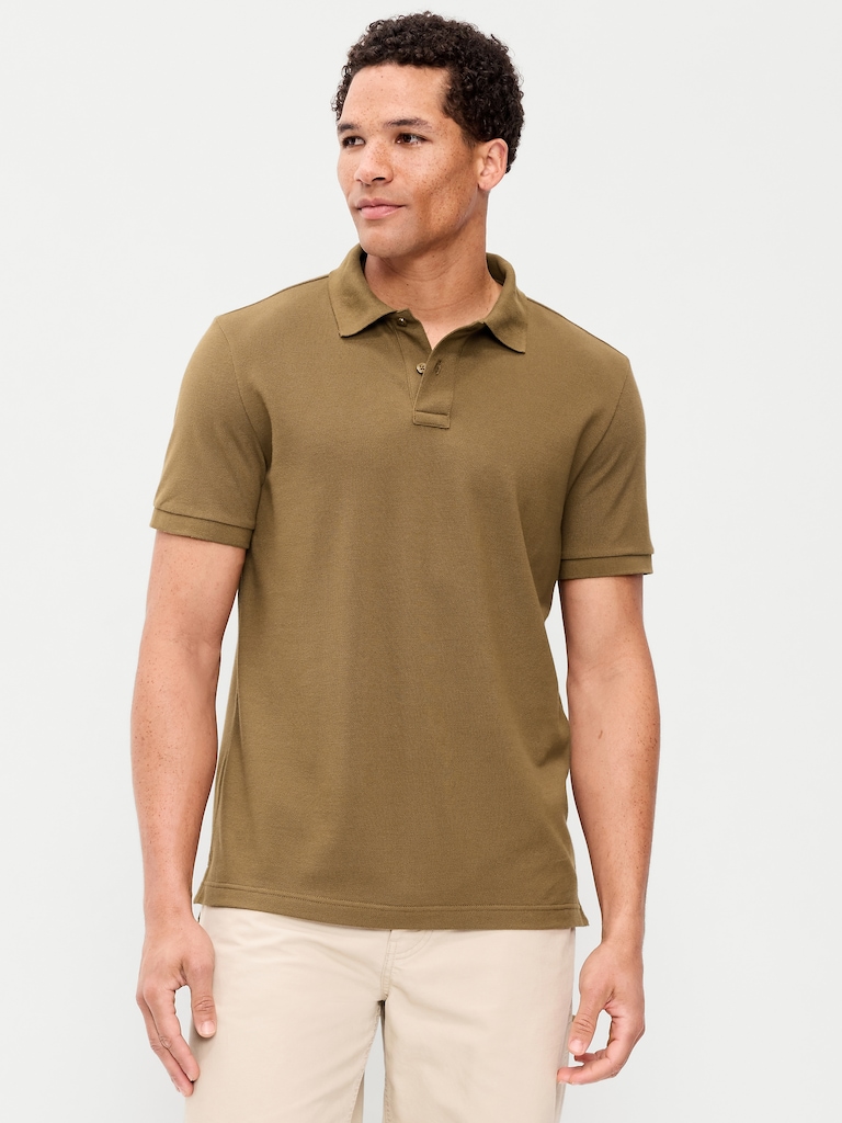 Polo en piqué à coupe classique