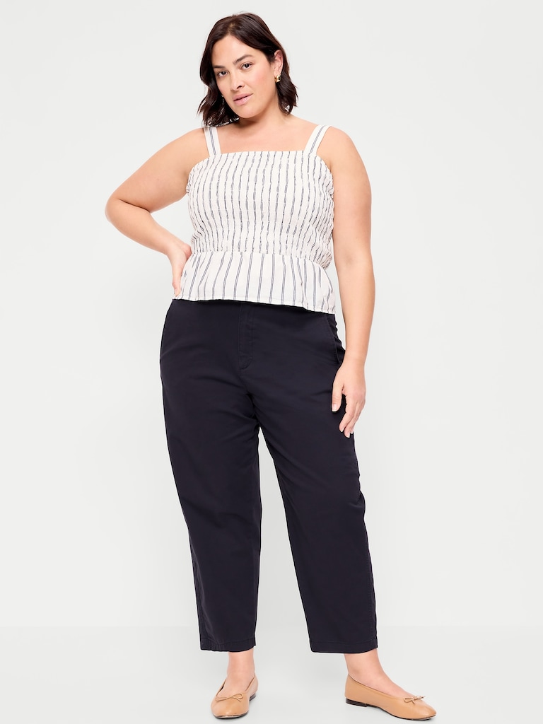 High-Waisted OGC Chino Tapered Straight Pants
