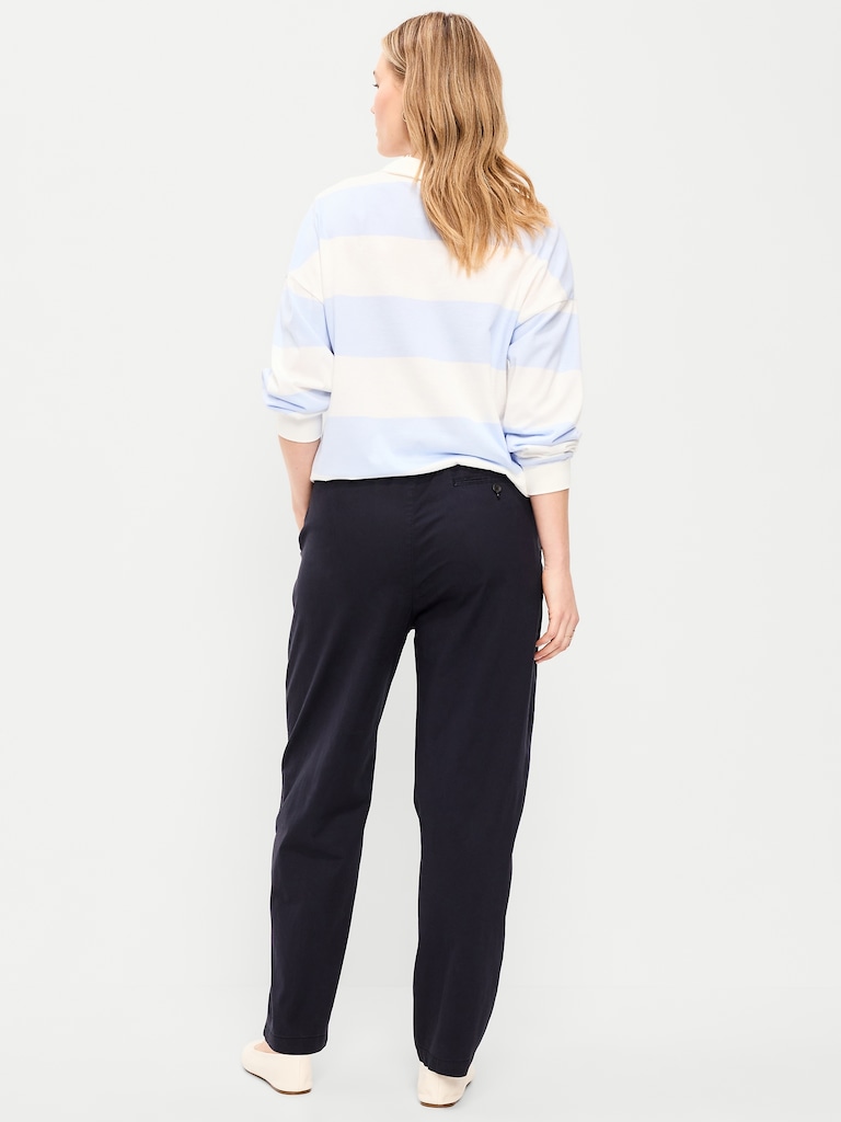 High-Waisted OGC Chino Tapered Straight Pants