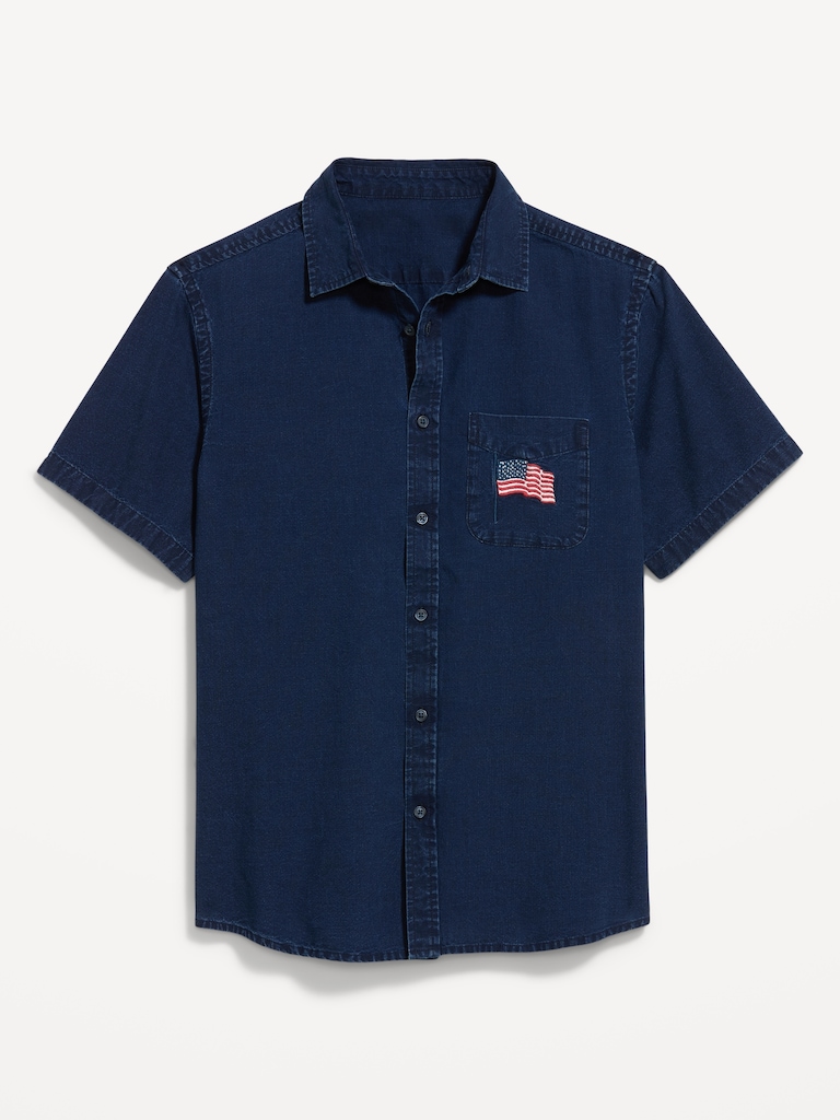 Classic Fit Everyday Denim Shirt